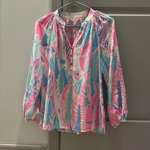 Lilly Pulitzer Silk Top